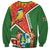 Suriname Independence Day Sweatshirt Coat Of Arms With Lesser Kiskadee - Wonder Print Shop