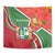 Suriname Independence Day Tapestry Coat Of Arms With Lesser Kiskadee