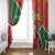 Suriname Independence Day Window Curtain Coat Of Arms With Lesser Kiskadee - Wonder Print Shop