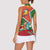 Suriname Independence Day Women Sleeveless Polo Shirt Coat Of Arms With Lesser Kiskadee - Wonder Print Shop