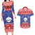 Slovenia Christmas Couples Matching Long Sleeve Bodycon Dress and Hawaiian Shirt Coat Of Arms Vesel Bozic - Wonder Print Shop