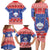 Slovenia Christmas Family Matching Long Sleeve Bodycon Dress and Hawaiian Shirt Coat Of Arms Vesel Bozic - Wonder Print Shop