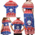 Slovenia Christmas Family Matching Off Shoulder Maxi Dress and Hawaiian Shirt Coat Of Arms Vesel Bozic - Wonder Print Shop