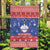 Slovenia Christmas Garden Flag Coat Of Arms Vesel Bozic - Wonder Print Shop