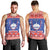 Slovenia Christmas Men Tank Top Coat Of Arms Vesel Bozic - Wonder Print Shop