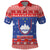 Slovenia Christmas Polo Shirt Coat Of Arms Vesel Bozic - Wonder Print Shop