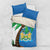 Personalised Sierra Leone Bedding Set Coat Of Arms With Flag Map - Wonder Print Shop