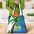 Personalised Sierra Leone Grocery Bag Coat Of Arms With Flag Map