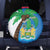 Personalised Sierra Leone Spare Tire Cover Coat Of Arms With Flag Map - Wonder Print Shop