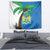 Personalised Sierra Leone Tapestry Coat Of Arms With Flag Map