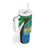 Personalised Sierra Leone Tumbler With Handle Coat Of Arms With Flag Map - Wonder Print Shop