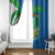 Personalised Sierra Leone Window Curtain Coat Of Arms With Flag Map - Wonder Print Shop