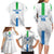 Custom Sierra Leone Football Family Matching Long Sleeve Bodycon Dress and Hawaiian Shirt Go Leone Stars - Wonder Print Shop