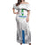 Custom Sierra Leone Football Off Shoulder Maxi Dress Go Leone Stars - Wonder Print Shop