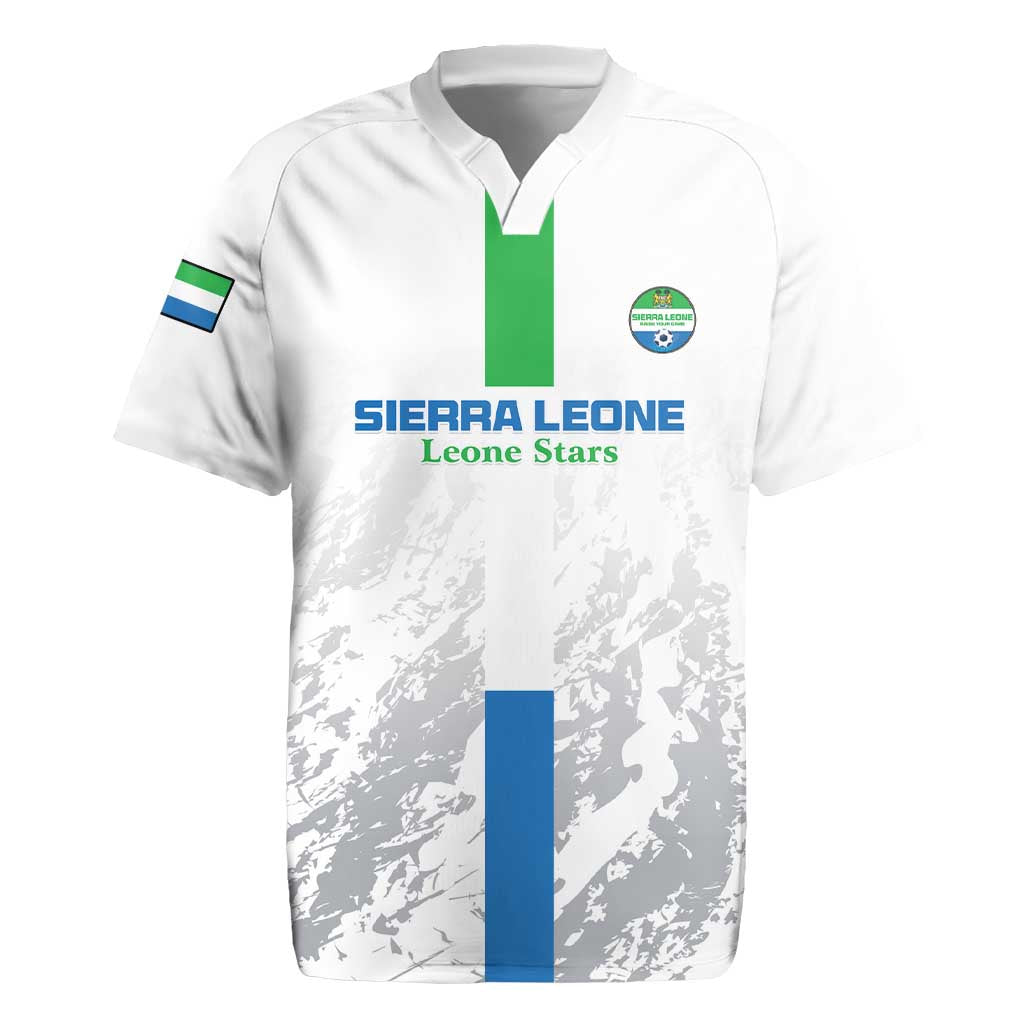 Custom Sierra Leone Football Rugby Jersey Go Leone Stars - Wonder Print Shop