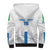 Custom Sierra Leone Football Sherpa Hoodie Go Leone Stars - Wonder Print Shop