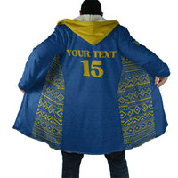 Rwanda Football Custom Cloak Stand With Amavubi - Blue - Wonder Print Shop