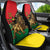 Ethiopia Empire 1270-1974 Car Seat Cover Lion Of Judah With Ethiopian Cross