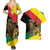 Ethiopia Empire 1270-1974 Couples Matching Summer Maxi Dress and Hawaiian Shirt Lion Of Judah With Ethiopian Cross