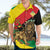 Ethiopia Empire 1270-1974 Hawaiian Shirt Lion Of Judah With Ethiopian Cross