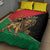 Ethiopia Empire 1270-1974 Quilt Bed Set Lion Of Judah With Ethiopian Cross