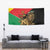 Ethiopia Empire 1270-1974 Tapestry Lion Of Judah With Ethiopian Cross