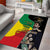 Haile Selassie Area Rug Lion Of Judah Ethiopia Rastafari