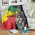 Haile Selassie Blanket Lion Of Judah Ethiopia Rastafari