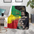 Haile Selassie Blanket Lion Of Judah Ethiopia Rastafari