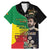 Haile Selassie Family Matching Mermaid Dress and Hawaiian Shirt Lion Of Judah Ethiopia Rastafari