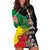 Haile Selassie Hoodie Dress Lion Of Judah Ethiopia Rastafari