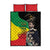 Haile Selassie Quilt Bed Set Lion Of Judah Ethiopia Rastafari