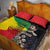 Haile Selassie Quilt Bed Set Lion Of Judah Ethiopia Rastafari