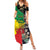 Haile Selassie Summer Maxi Dress Lion Of Judah Ethiopia Rastafari