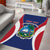 Personalised Liberia Area Rug Coat Of Arms With Flag Map