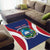 Personalised Liberia Area Rug Coat Of Arms With Flag Map