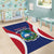 Personalised Liberia Area Rug Coat Of Arms With Flag Map