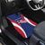 Personalised Liberia Car Mats Coat Of Arms With Flag Map