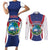 Personalised Liberia Couples Matching Short Sleeve Bodycon Dress and Long Sleeve Button Shirt Coat Of Arms With Flag Map