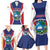 Personalised Liberia Family Matching Long Sleeve Bodycon Dress and Hawaiian Shirt Coat Of Arms With Flag Map