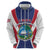 Personalised Liberia Hoodie Coat Of Arms With Flag Map