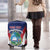 Personalised Liberia Luggage Cover Coat Of Arms With Flag Map