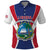 Personalised Liberia Polo Shirt Coat Of Arms With Flag Map