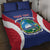 Personalised Liberia Quilt Bed Set Coat Of Arms With Flag Map