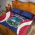 Personalised Liberia Quilt Bed Set Coat Of Arms With Flag Map