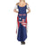 Personalised Liberia Summer Maxi Dress Coat Of Arms With Flag Map