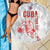 Custom Cuba Basketball Beach Blanket Sporty Style