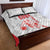 Custom Cuba Basketball Quilt Bed Set Sporty Style