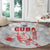 Custom Cuba Basketball Round Carpet Sporty Style