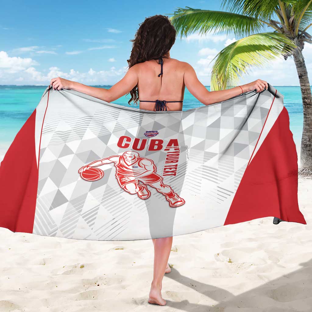 Custom Cuba Basketball Sarong Sporty Style